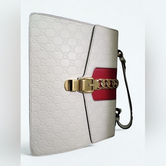 Gucci Leather Sylvie 2way Handbag - Picture 12 of 14